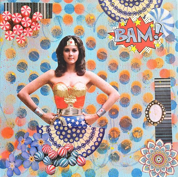 Bam Wonder Woman-Lorette C Luzajic