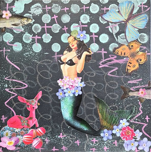 Mer Girl-Lorette C Luzajic