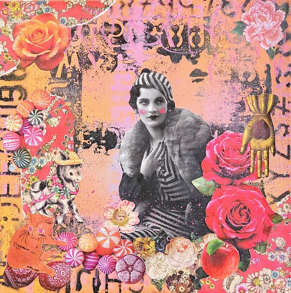 Beauty and Roses-Lorette C Luzajic