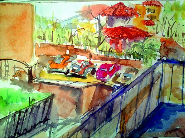 view from room-Akpan Usoroh