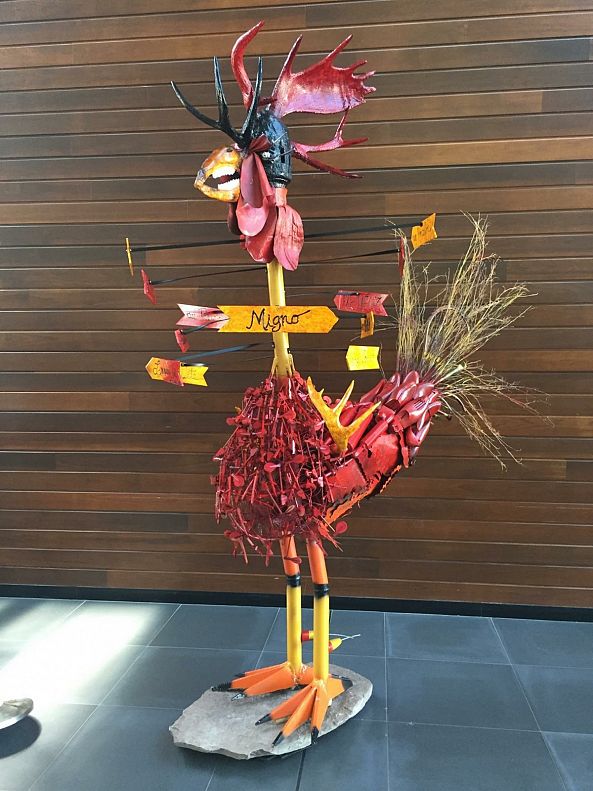 Le coq licorne Sémaphore -Joanne Migneault 