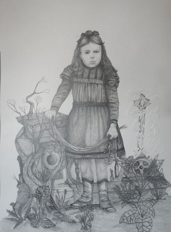 petite fleur de cimetière au rat-Chloé Clim