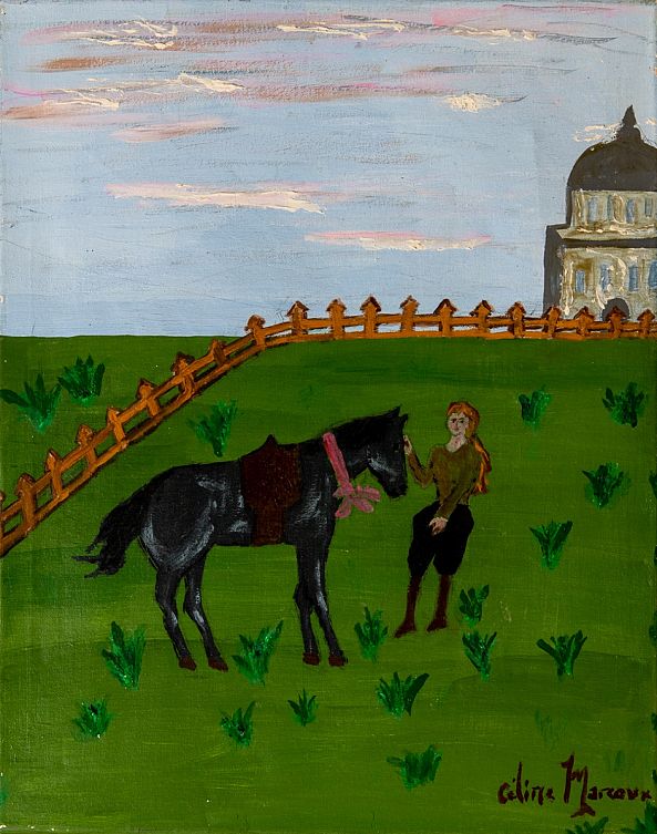 La cavallière -Céline Marcoux