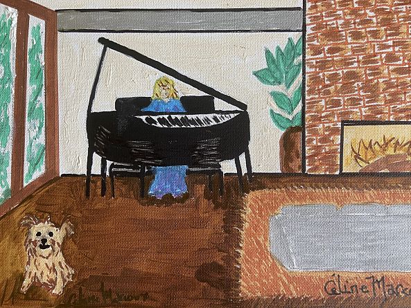 Adeline au piano -Céline Marcoux