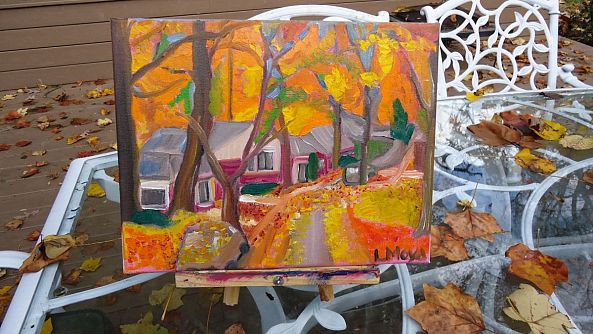 Linden Court, Bethesda-Ligia Moya