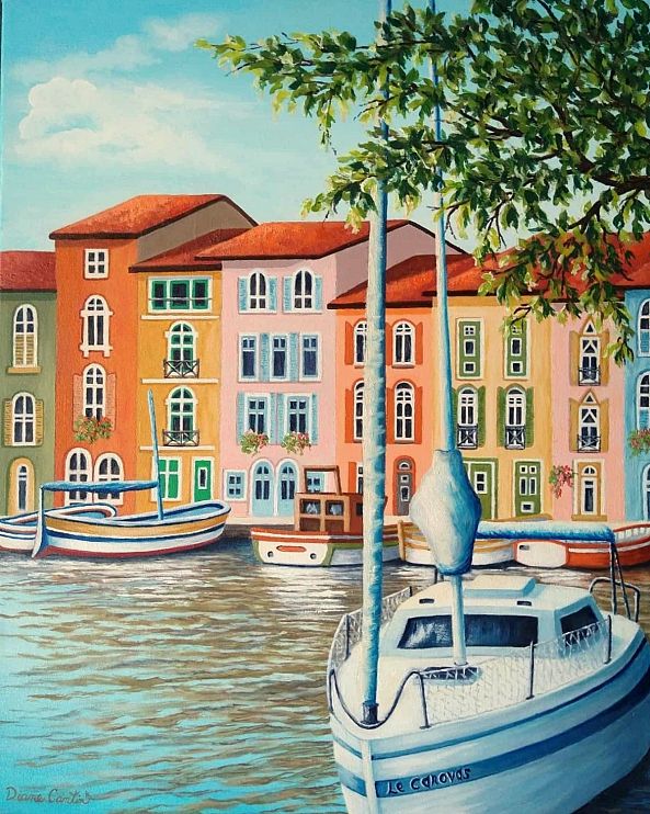 « À Contre-Courant des Couleurs » -Diane Cantin