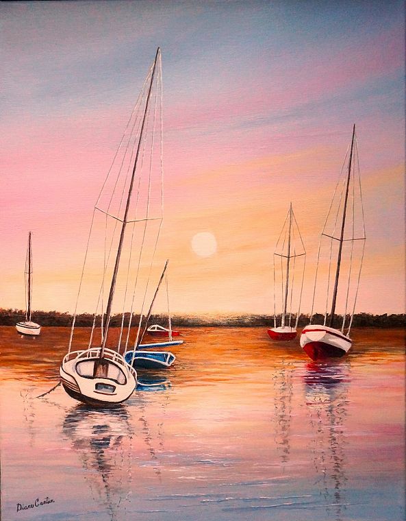 À la marré basse-Diane Cantin