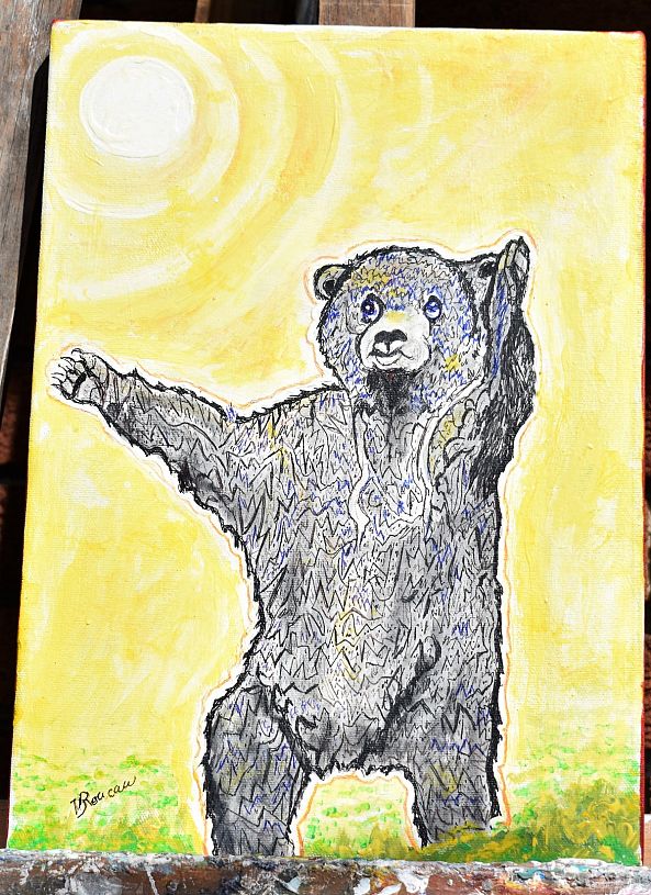 Singing bear-Denis Roucau