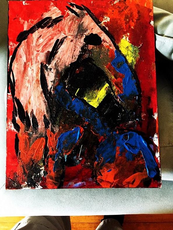 Abstract Horse-Miguel Alvarez