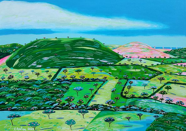 A Landscape Made Of Daydreams-Katrina Avotina