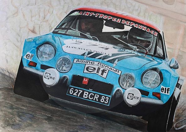 Alpine A110 1600s-Eric PAWLAK