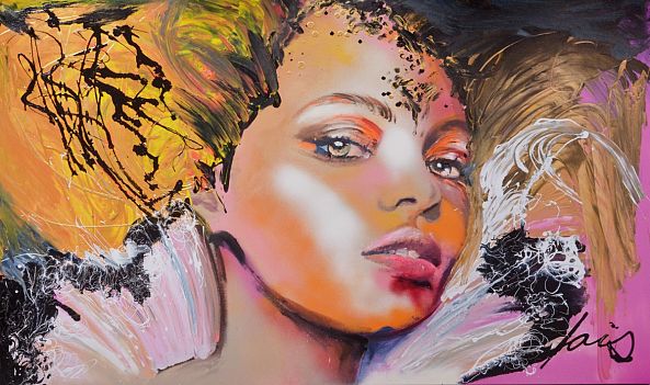 THE MARQUISE WITH YELLOW HAIR -LOIS  Art 
