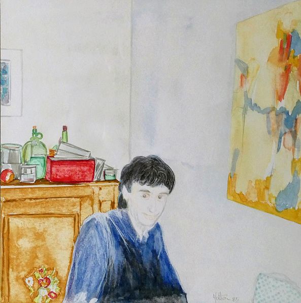 Portrait dans la cuisine-Alain HALTER