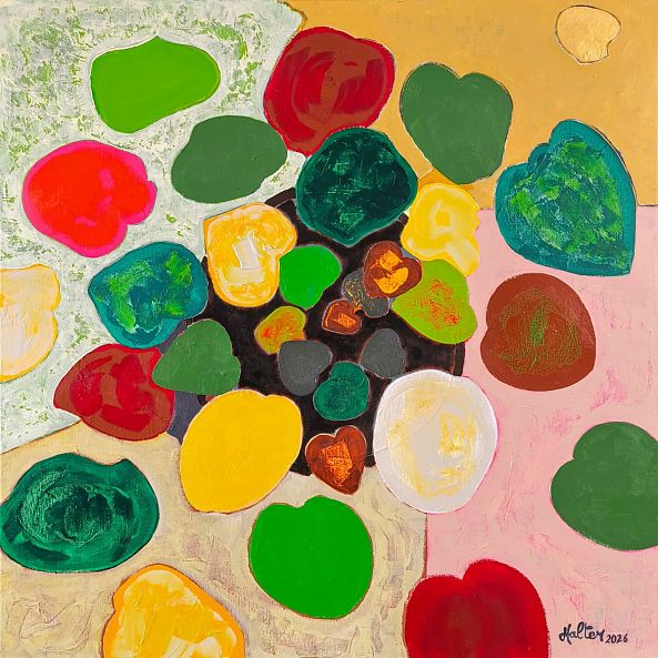 Plante en pot vue de dessus-Alain HALTER